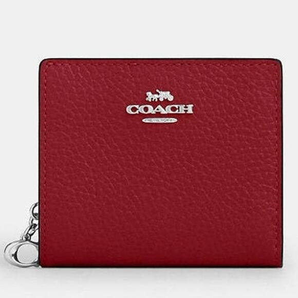 Coach shiny pebble leather wallet - Picture 1 of 4
